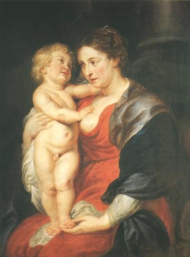 Peter Paul Rubens: Maria mit Kind (Kat. Nr. 14)