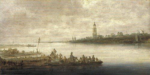 Jan van Goyen: Blick auf Rhenen (Kat. Nr. 45)