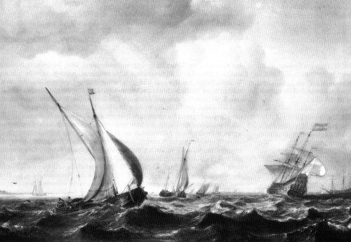 Willem van de Velde der J�ngere: Bewegte See (Kat. Nr. 53)