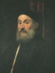Jacobo Robusti, genannt Tintoretto: Männerbildnis (um 1580)