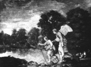 Landschaft mit Tobias und dem Engel   