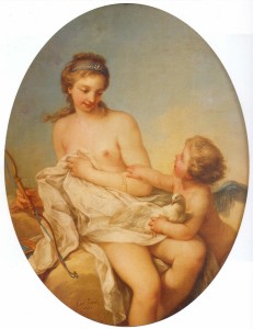 Die Entwaffnung Amors durch Venus  