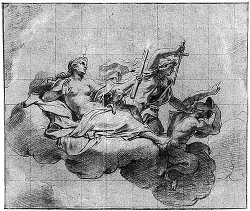 Charles Le Brun: Allegorie auf den Sieg der Justitia